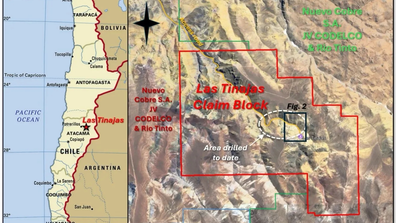 Gelum busca cobre a 3.000 metros de profundidade sob área aurífera de Atacama