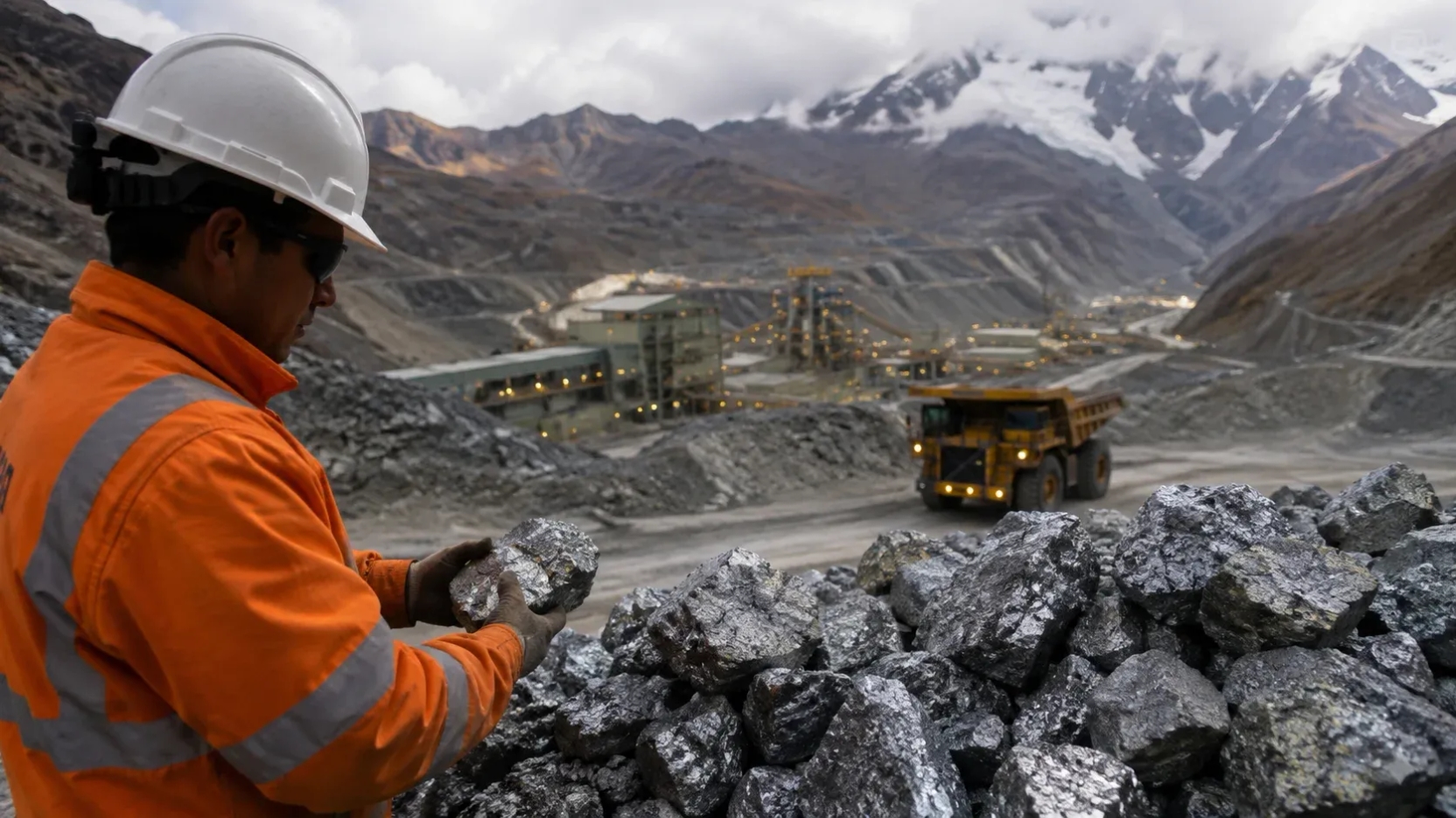 Áncash concentra 28,4% del zinc de Perú mientras Antamina mantiene liderazgo pese a fuerte caída en junio