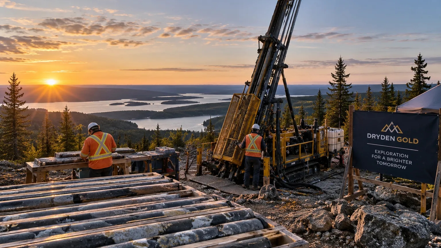 Dryden Gold intercepta 7,88 g/t de oro sobre 12,70 metros y consolida continuidad en Gold Rock