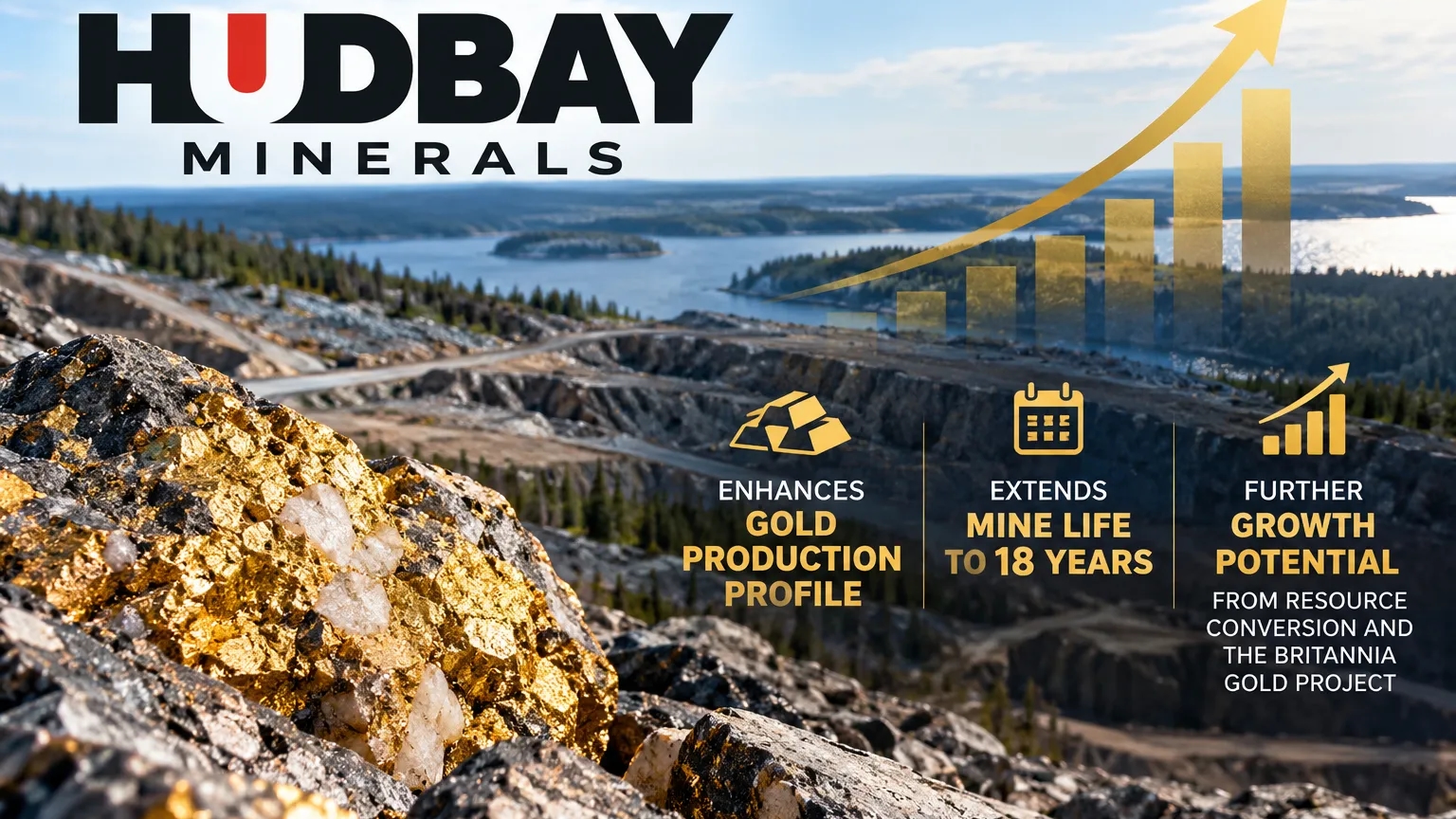 Hudbay eleva en 60% el oro de Snow Lake y extiende vida minera hasta 2043