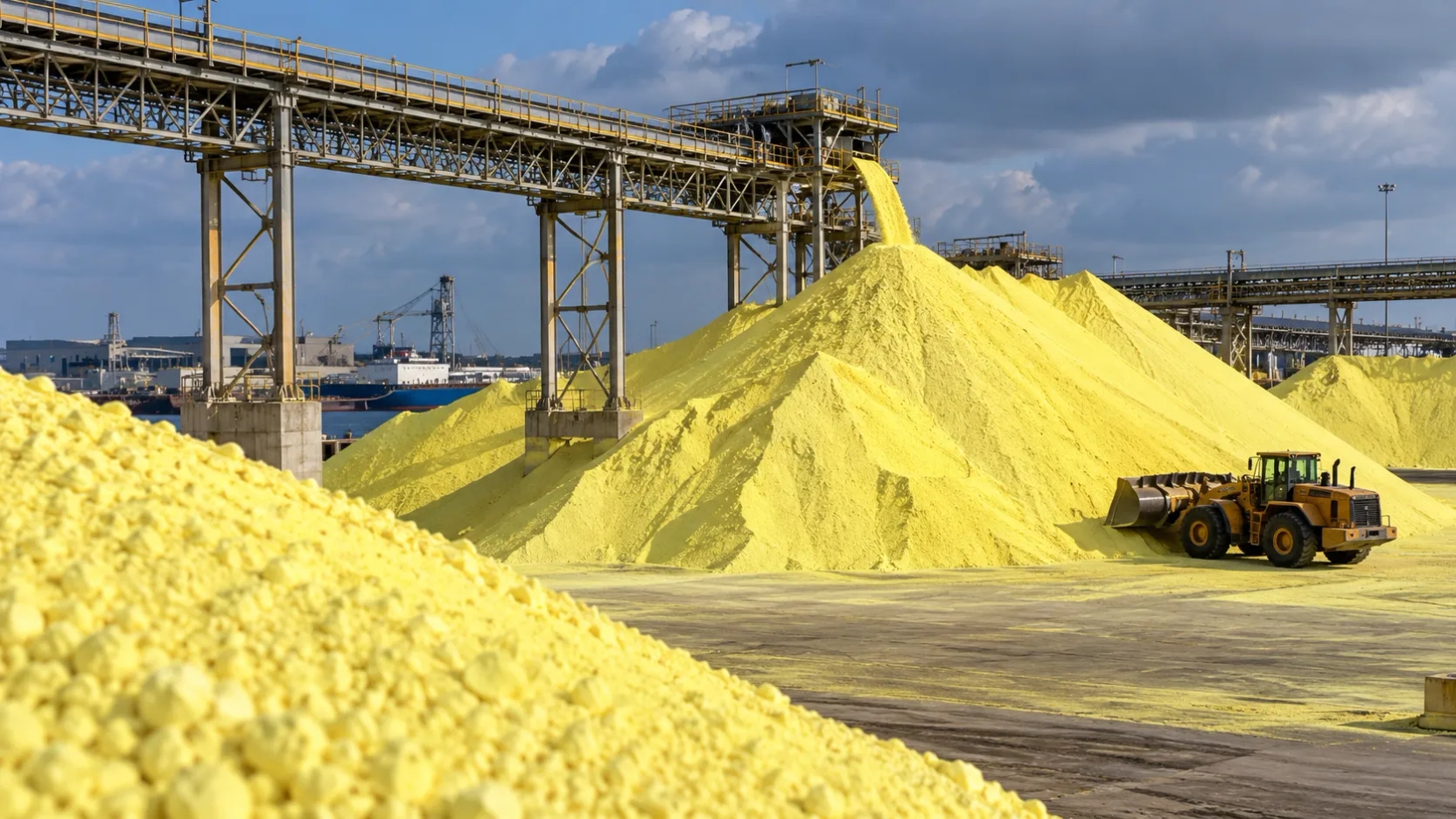Enxofre supera US$1.000 por tonelada e acirra disputa entre mineradoras e produtores de fertilizantes