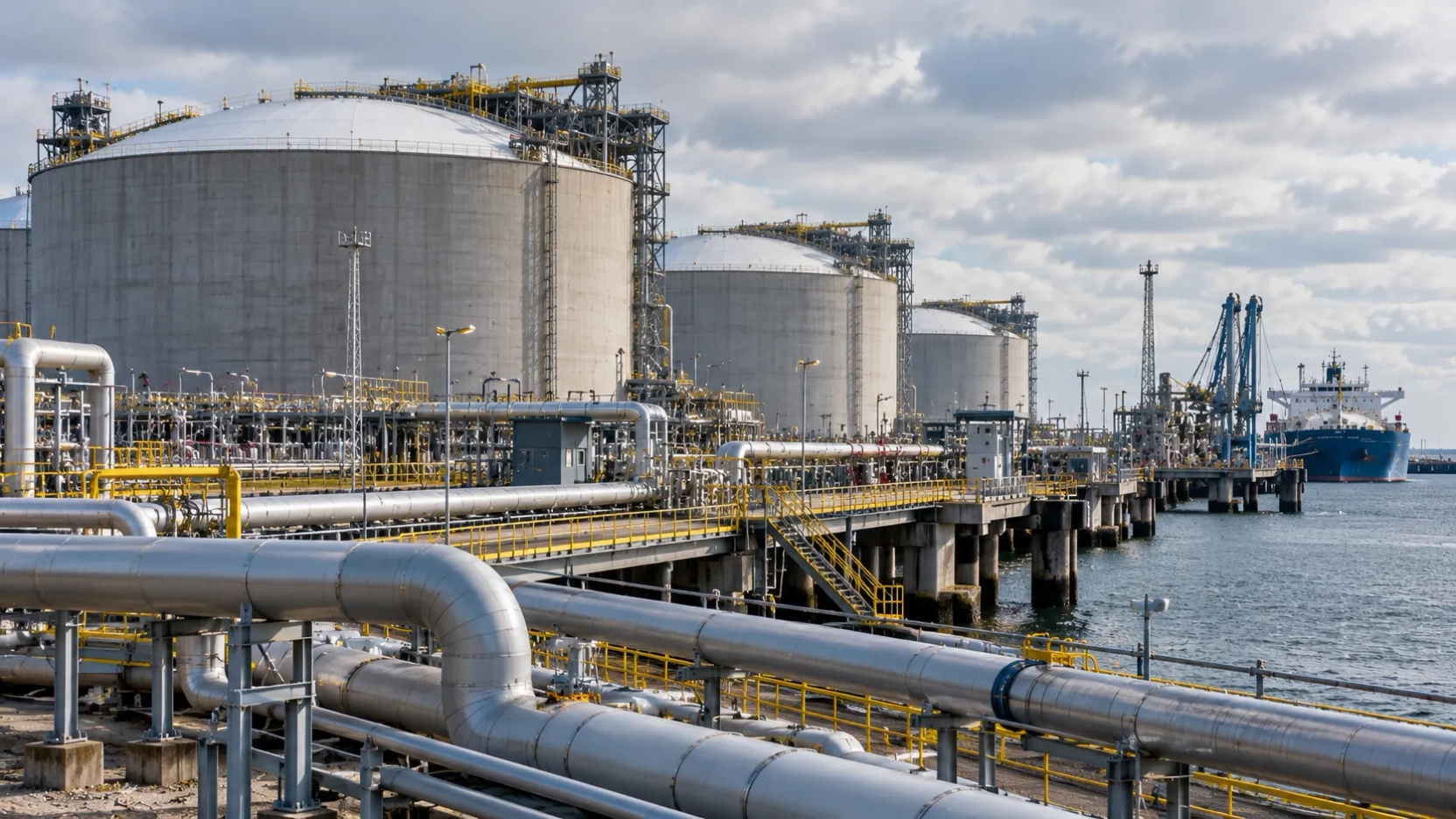 Gás natural europeu supera 88 euros por MWh e volta aos níveis da crise energética de 2022