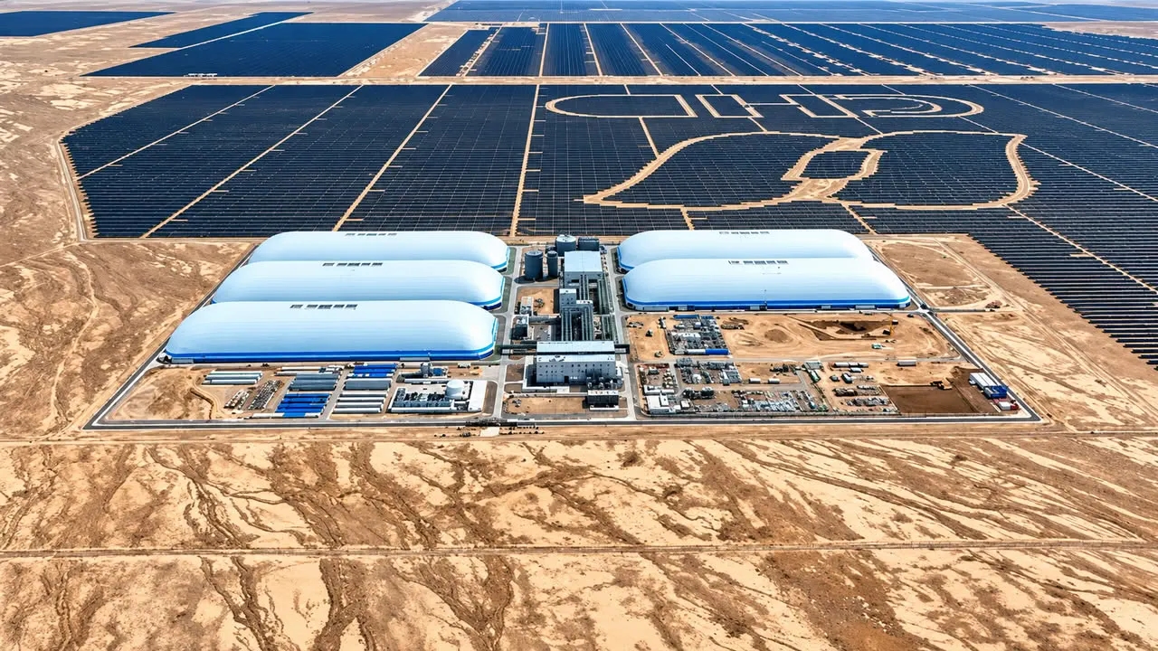 China conecta gigantesca bateria de CO₂ capaz de armazenar eletricidade por 10 horas