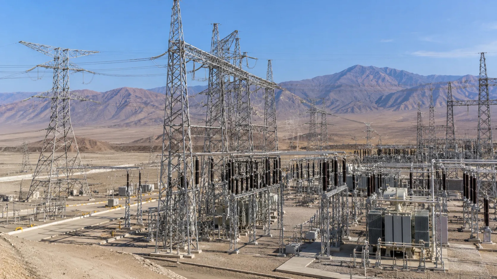 Deloitte alerta que a rede elétrica do Chile não consegue transportar toda a energia disponível