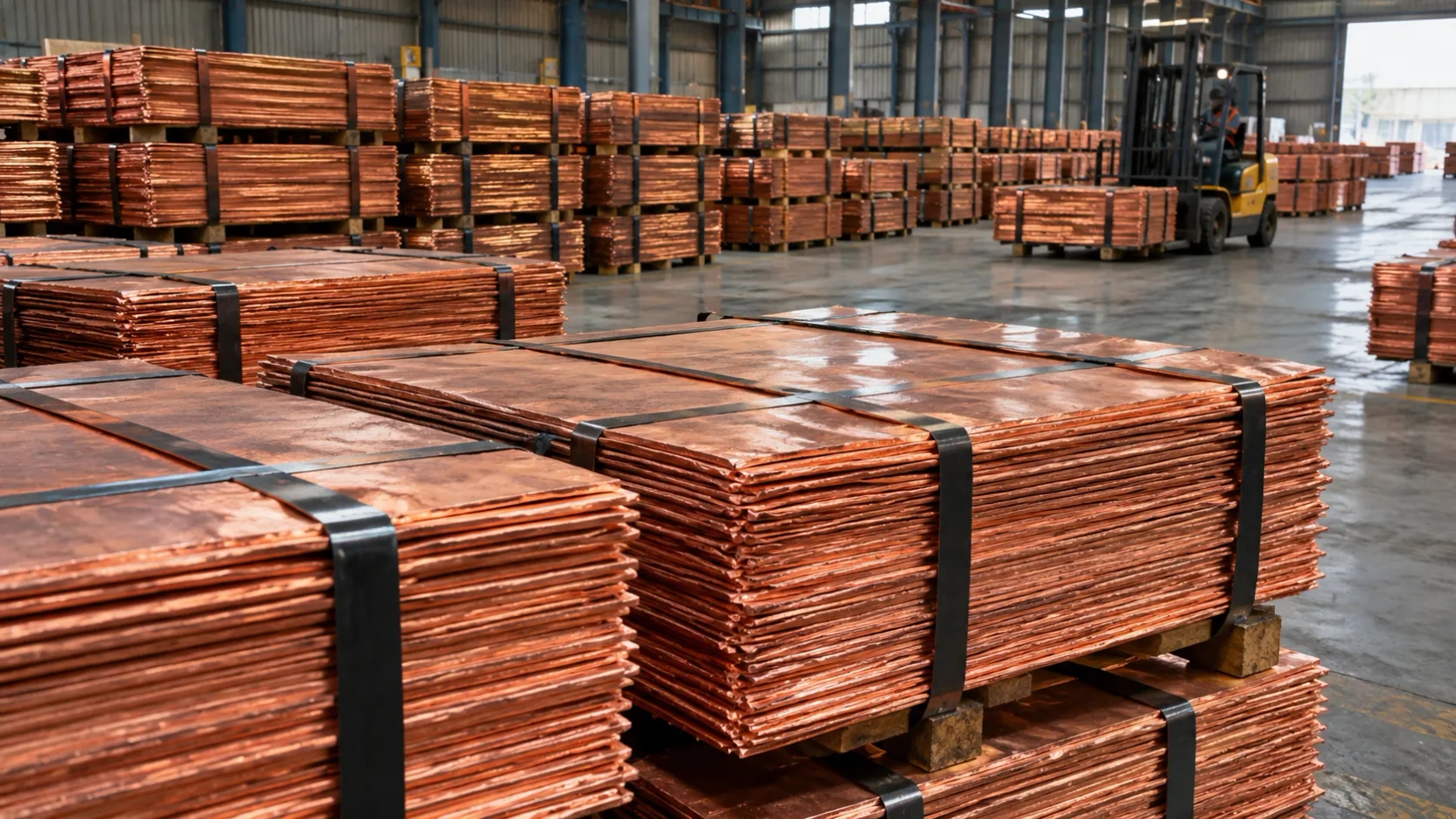 Preço do cobre cai para US$6,58 por libra, e alta dos estoques em Londres pressiona o mercado