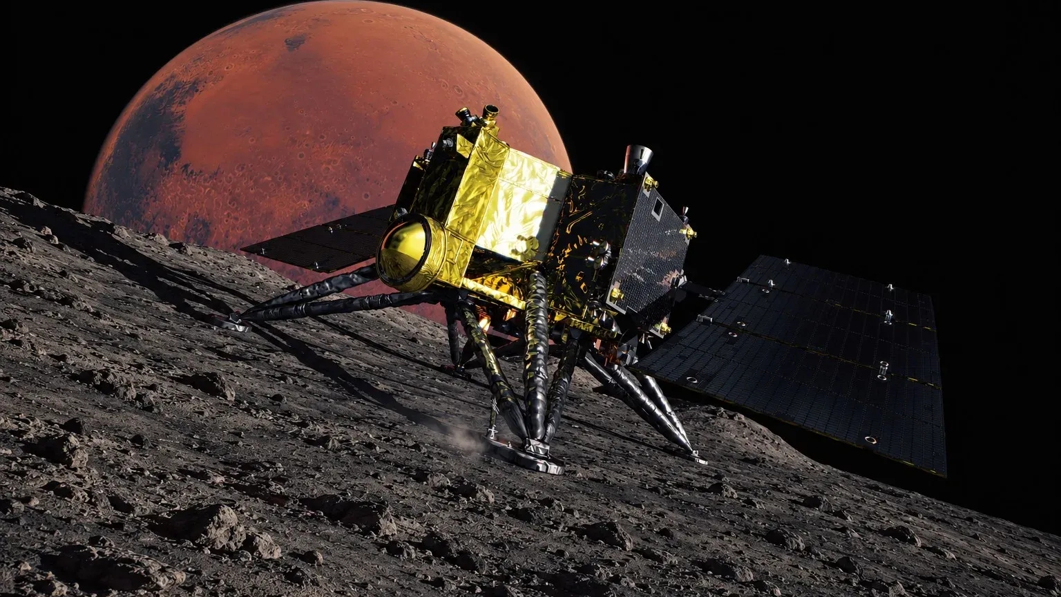 Japão supera os primeiros testes da nave que buscará trazer amostras de uma lua de Marte