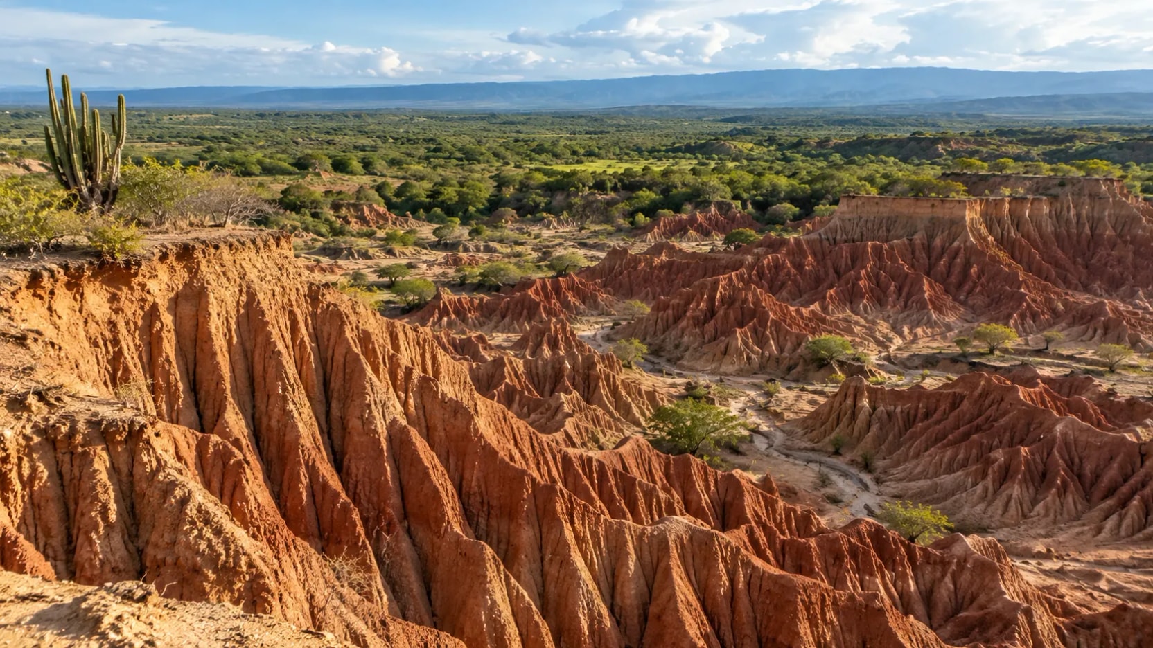 La Tatacoa parece um deserto, mas suas rochas levantam outra pergunta: o que havia antes?