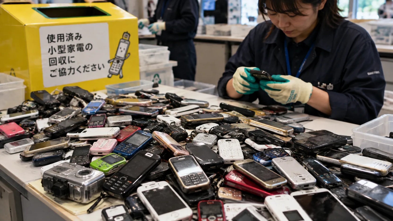 Japão transformou aparelhos descartados em medalhas olímpicas: a mina urbana que milhões têm em casa