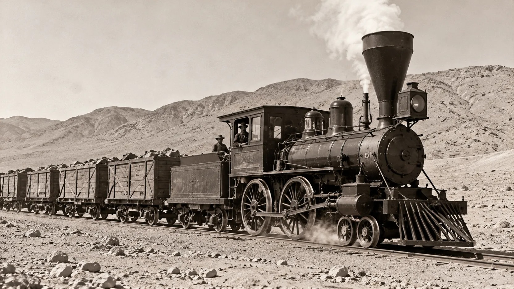 Em 1851, Chile inaugurou sua primeira ferrovia para escoar minerais do deserto