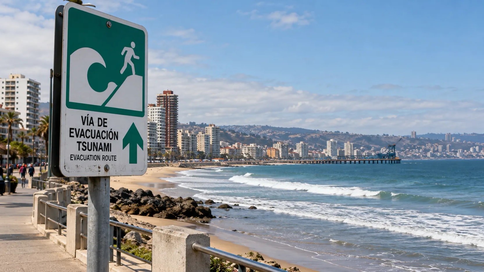 Após um terremoto no Chile, por que pode haver alerta de tsunami mesmo que o tremor tenha sido breve?