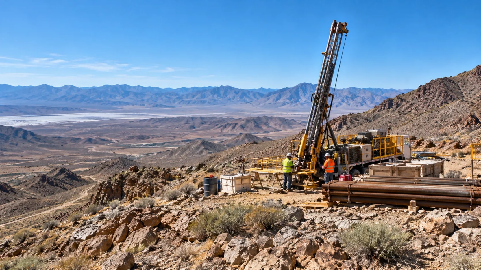 Estados Unidos: Americore iniciará sondagens em Trinity Silver, Nevada, para avaliar depósito histórico de 36 milhões de onças equivalentes de prata