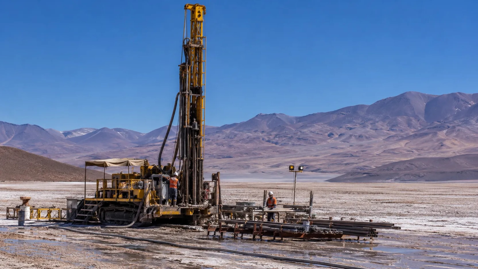 NOA Lithium confirma concentração de 651 mg/L de lítio em poço de 404 metros no projeto Río Grande, na Argentina