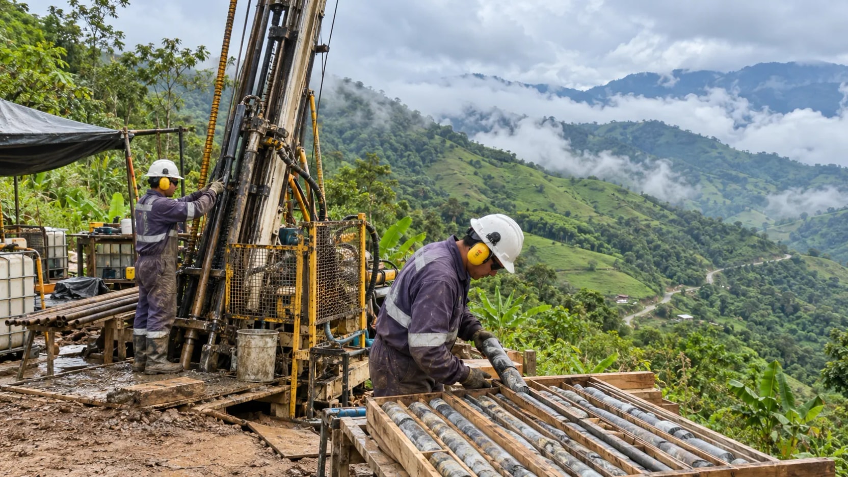 Colômbia: Tiger Gold intercepta 450,9 metros com 0,6 g/t de ouro e amplia exploração do projeto Quinchía